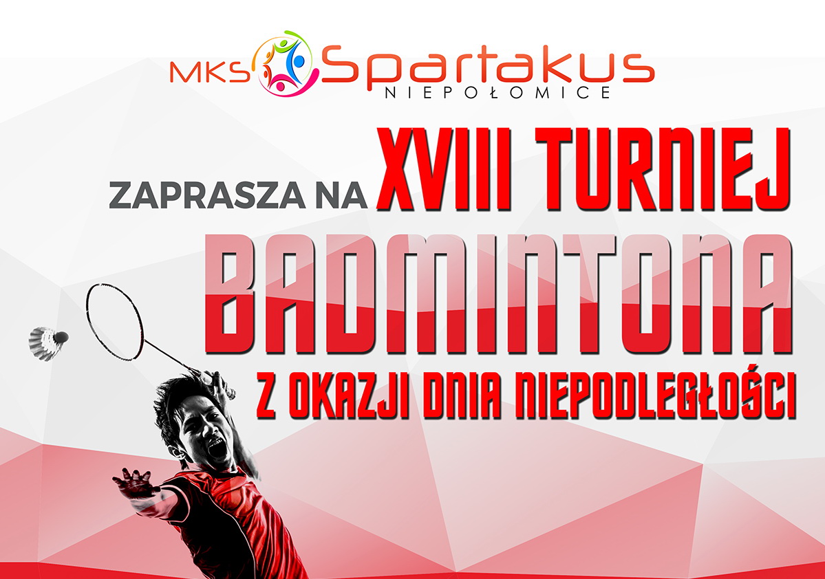 XVIII Turniej Badmintona z okazji Dnia Niepodległości